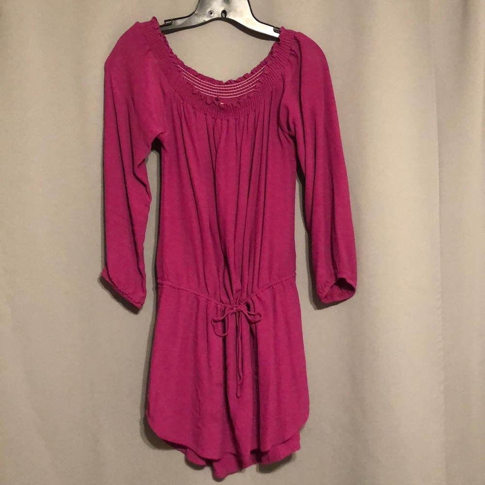 Off the shoulder dress